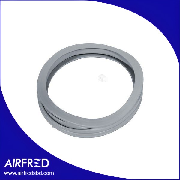 Junta de puerta adaptable para lavadora de carga frontal, goma flexible.