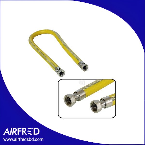 Tubo de gas inoxidable corrugado, 3 m (SKU 00110143)