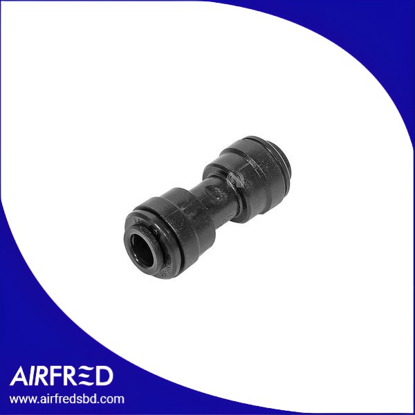 Conector de agua para frigorífico, instalación recta y dos extremos