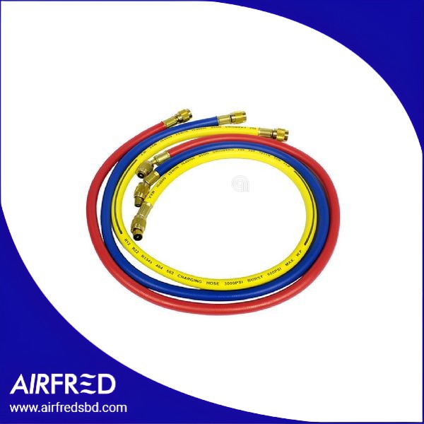 Conjunto de 3 mangueras flexibles para refrigeración