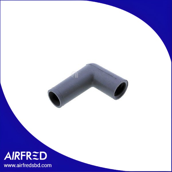 Conector codo 90° para tubo 18-22 mm