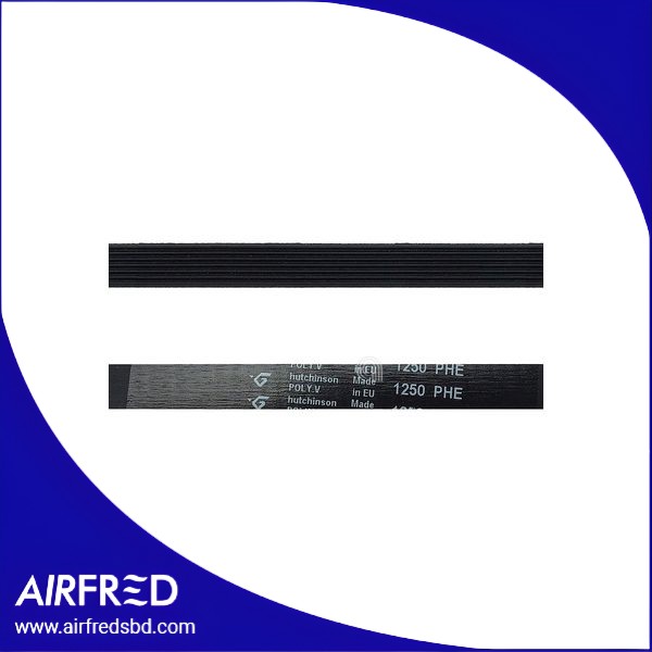 Correa poly-V de repuesto para lavadora 1250H7