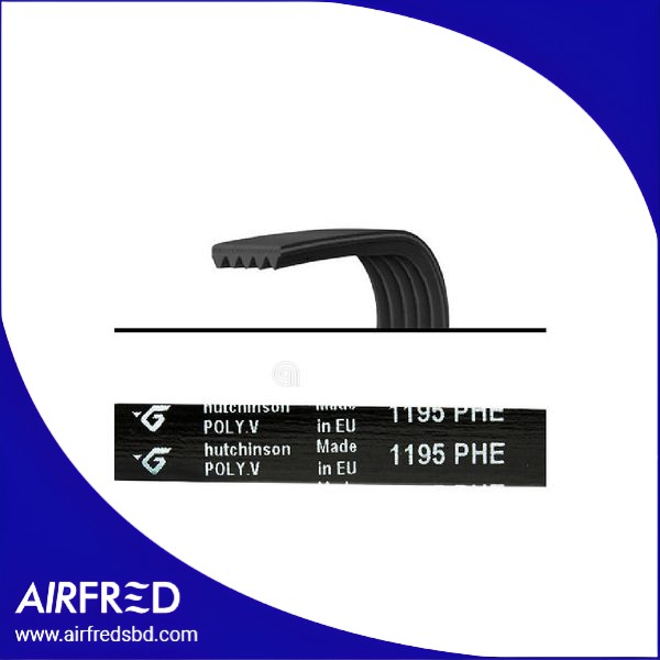 Correa POLY-V para lavadora, código 00126607