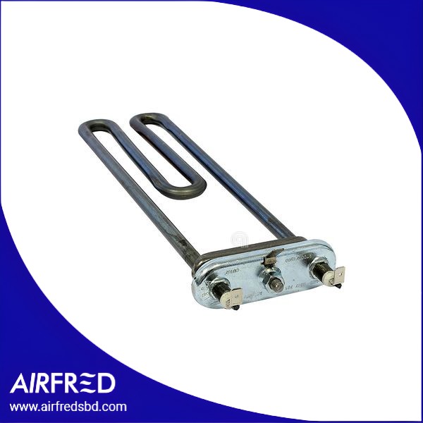 Elemento calefactor adaptable para lavadora con fusible térmico.