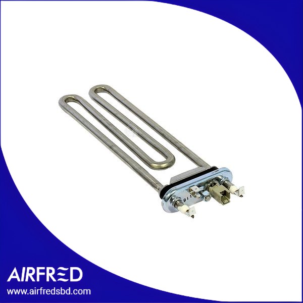 Elemento calefactor 1950W para lavadora con sensor NTC y fusibles térmicos