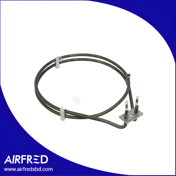 Elemento calefactor circular para horno, 2000W, repuesto adaptable