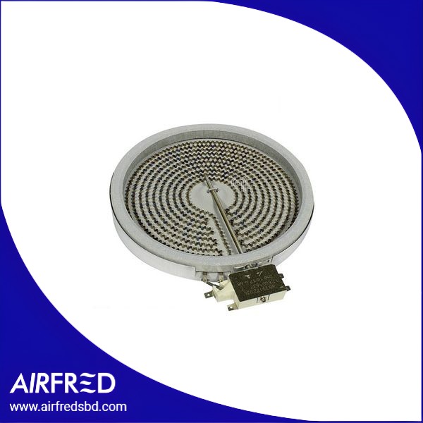 Placa radiante eléctrica de cocina 1800W sin marca