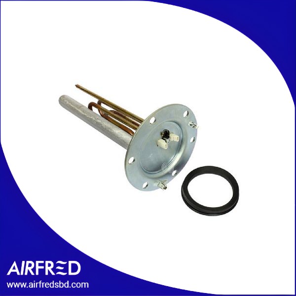 Resistencia eléctrica para caldera, 2200 W, con ánodo y sellos