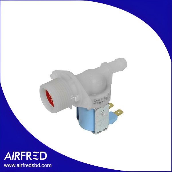 Solenoide válvula 1 vía para lavadora, 12 mm, SKU 00207058