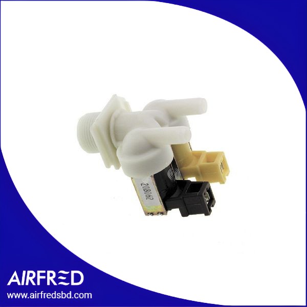 Solenoide de válvula para lavadora, 2 vías, 180°