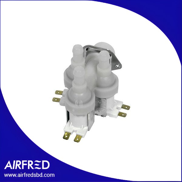 Solenoide de válvula 3 vías para electrodomésticos 12 mm