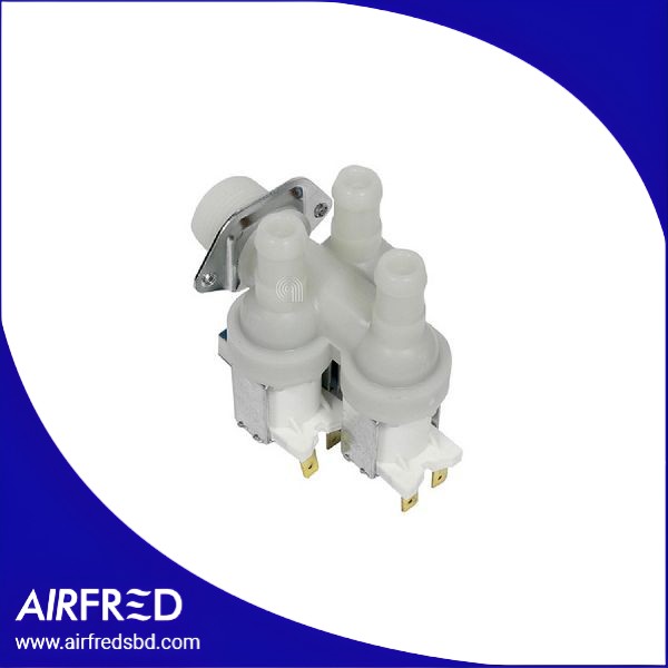 Válvula solenoide 3 vías de 15 mm para electrodomésticos