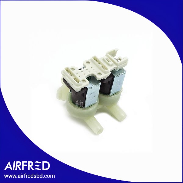 Valvula solenoide 2 vias para lavadora, código 00209408