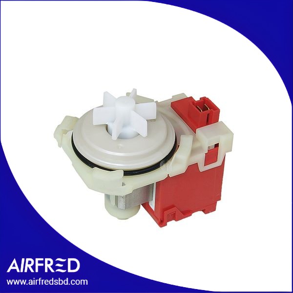 Bomba de drenaje 30W para lavadora, acoplamiento 4 puntas, SKU 00215438