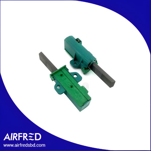 Pack de 2 escobillas de carbono para motor de lavadora