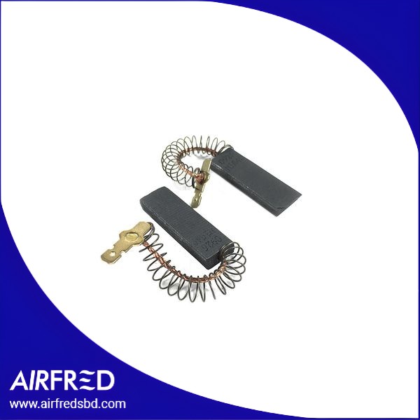 Escobillas de carbono para motor de lavadora, pack 2, 5x12,5x43 mm.