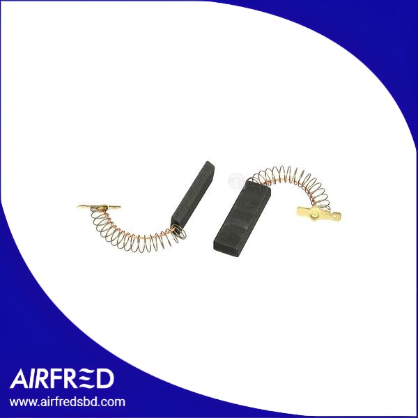 Par de motores de carbono para lavadora, dimensiones 5x12.5x36