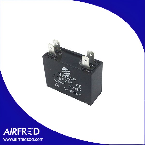 Capacitor cúbico 2,5 µF para lavadora 00230252