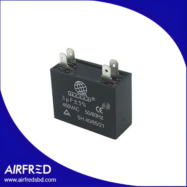 Capacitor cúbico de 3 μF para lavadora