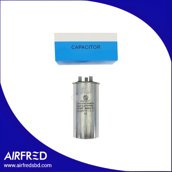 Condensador de arranque para frigorífico, 35+1,5 UF 450V