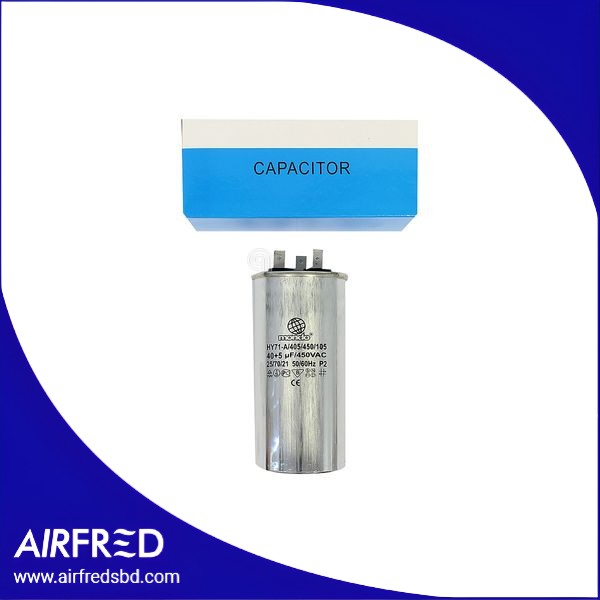 Capacitor metálico 40µF + 5µF para frigorífico - SKU 00230355