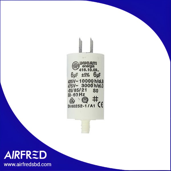 Condensador de 6 µF para lavadora