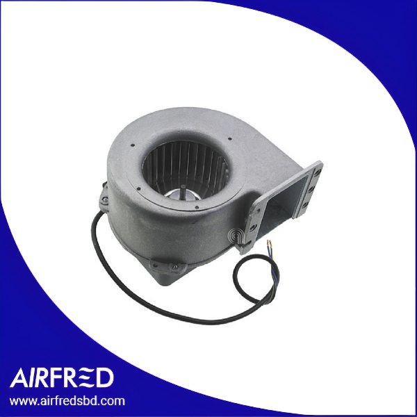 Ventilador centrífugo adaptable para campana extractora, aluminio y rodamientos.