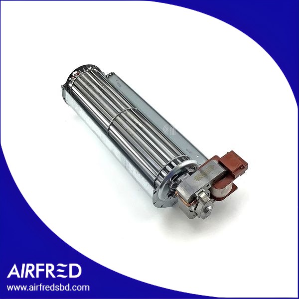 Ventilador tangencial de 240 mm para horno, repuesto adaptable.