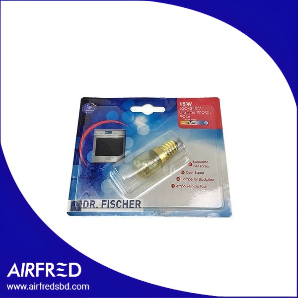 Lámpara de horno 15W con base E14 y formato T22