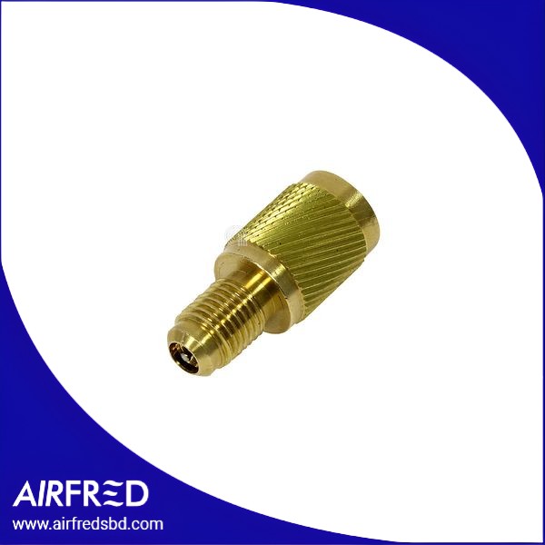 Adaptador de cilindro de gas M/F con depresor 00310095