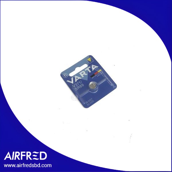 Pila botón original, código 00371101401, formato compacto.