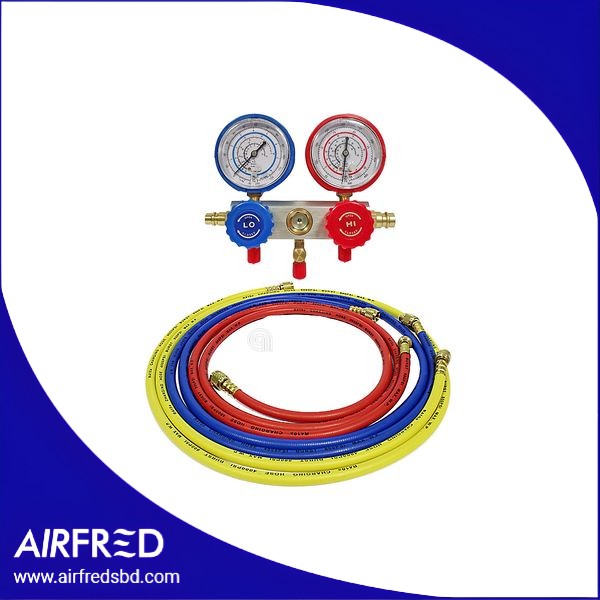 Conjunto de manómetros 2 vías para refrigeración 00521006