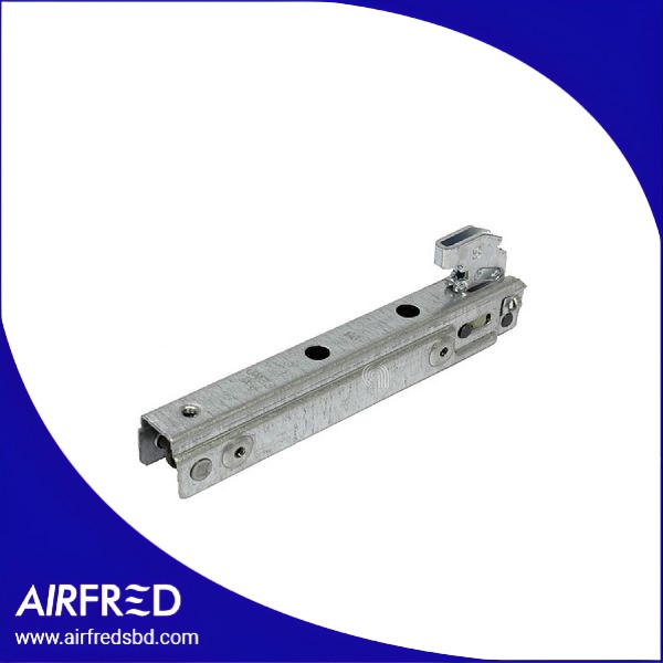 Bisagra de puerta para horno, repuesto funcional y resistente.