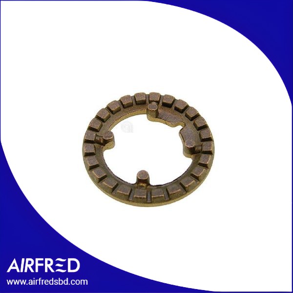 Corona en latón para quemadores semirápidos