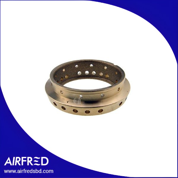 Corona spartifiamma en latón para quemadores de gas 00532045