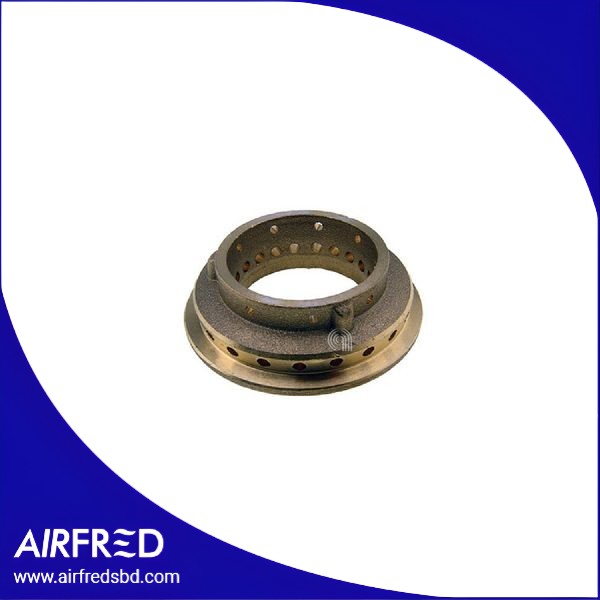 Pieza 00532052: corona de latón para cocinas.