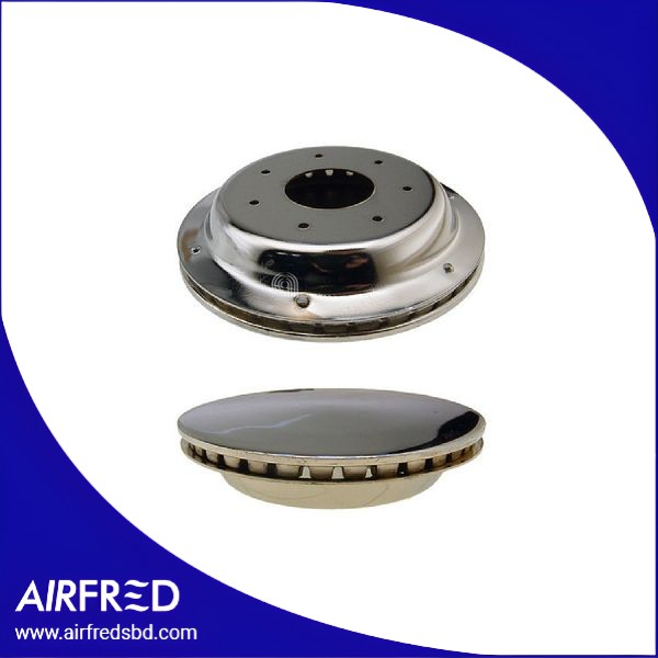 Dispersor de llama en latón cromado para cocinas a gas 00532066