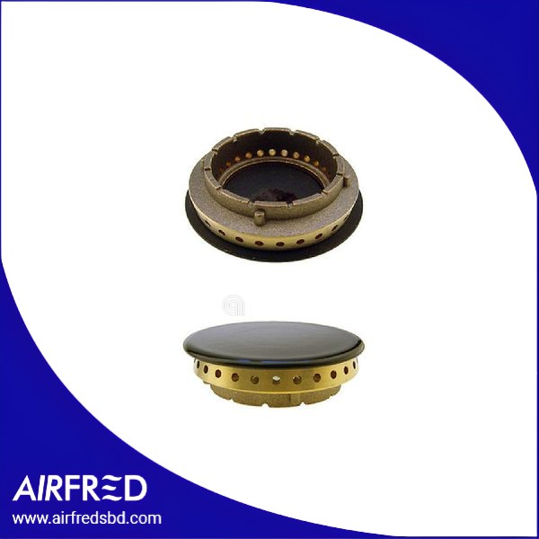 Dispersor de llama lucido con piattello smaltato para plancha de cocción 00532125