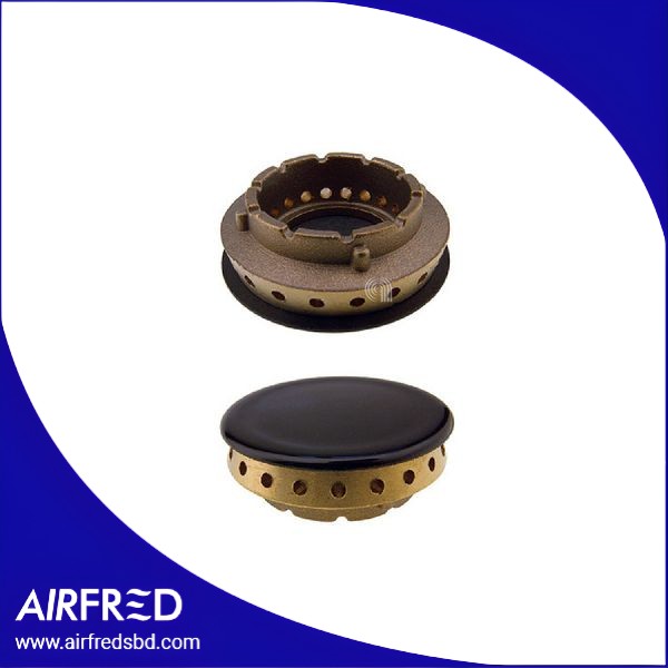 Spartifiamma lucido con piattello para cocina de gas 00532126