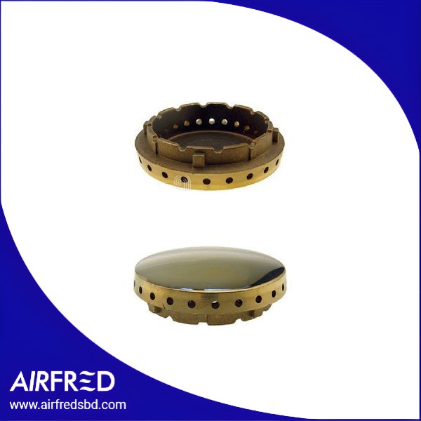 Difusor de llama adaptable en latón para Hob