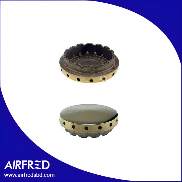 Accesorio de latón para placa de cocción a gas