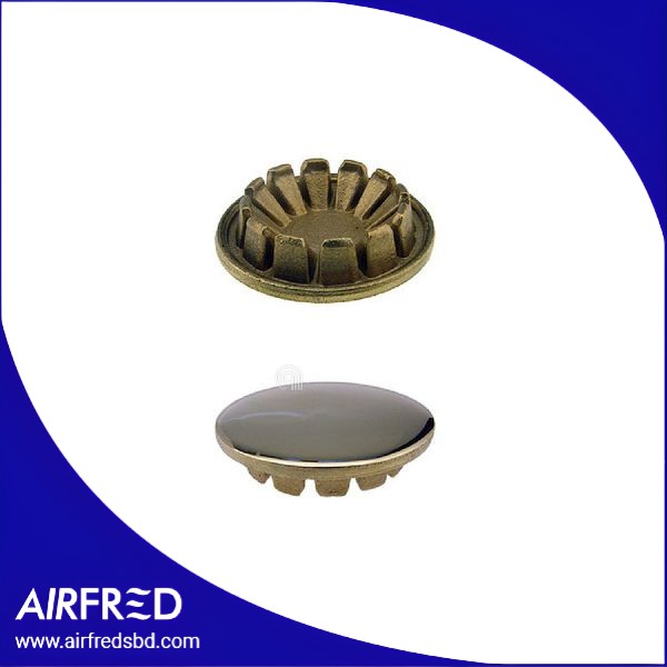 Dispersor de llama en latón para placas de cocción