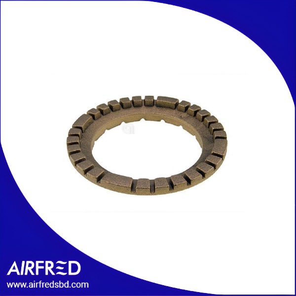 Anillo rápido de latón para quemadores de cocina