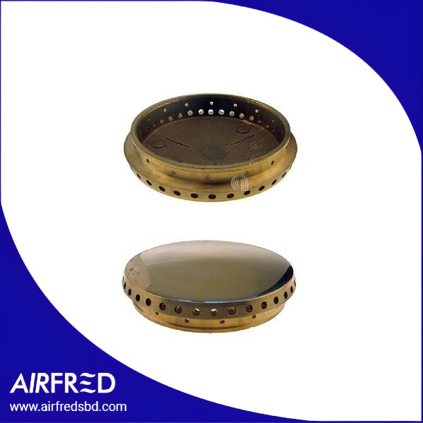 Spartifiamma para quemadores de gas en latón perforado