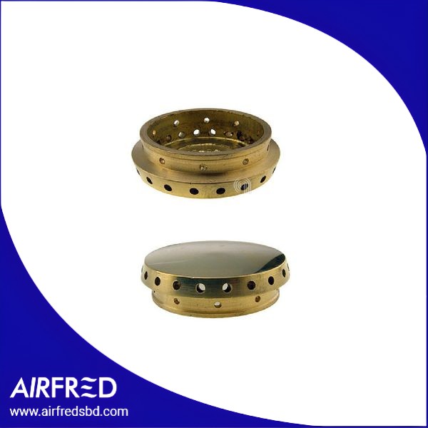 Spartifiamma en latón perforado para cocinas a gas