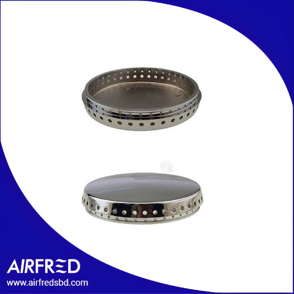 Difusor de llama cromado en latón para Hob 00532434