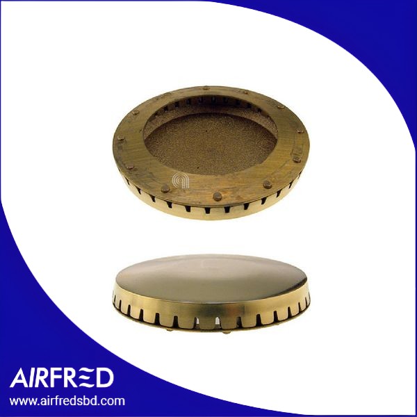 Dispersor de llama de latón lucido, código 00532459