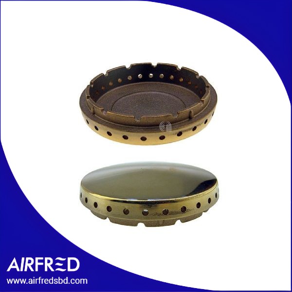 Spartifiamma en latón pulido para cocina de gas