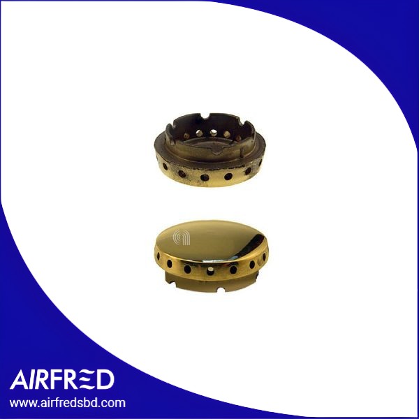 Espartiflama de latón perforado para cocina 00532486