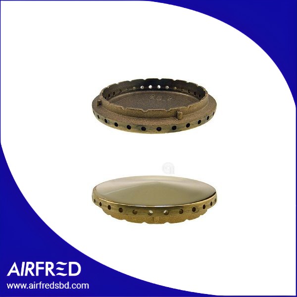 Espartifiamma en latón pulido para hornillos Hob 00532493